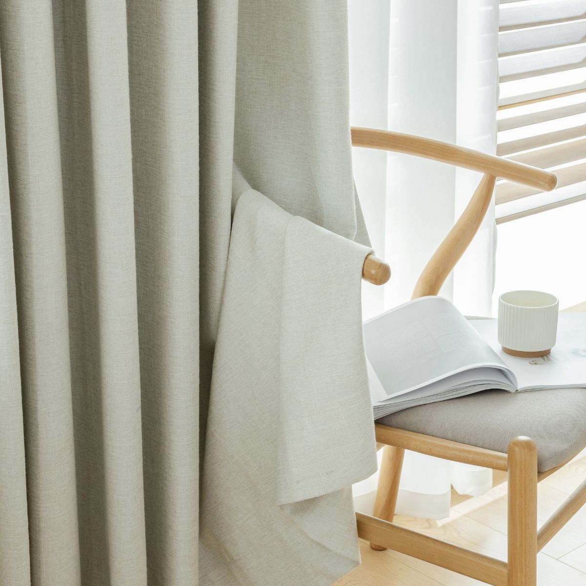 Bedroom Curtains 2 Pieces - Blackout Curtain for Better Sleep