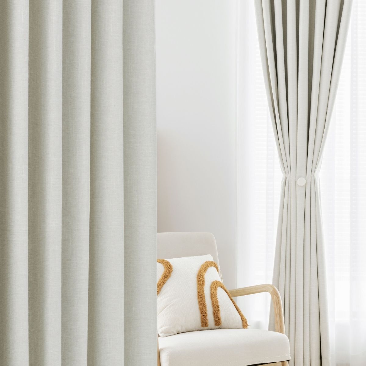 Bedroom Curtains 2 Pieces - Blackout Curtain for Better Sleep
