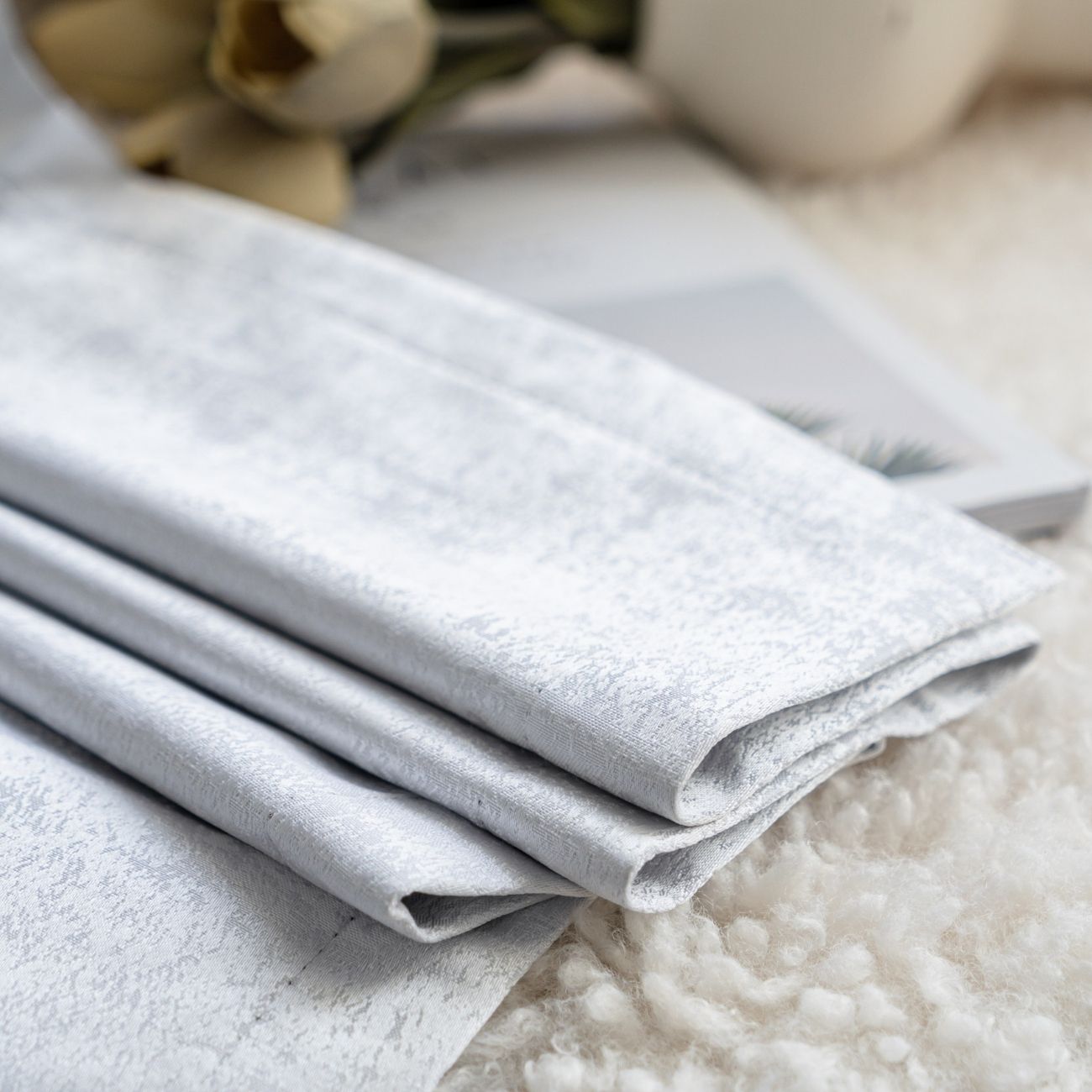 Cream Blackout Curtain for Bedroom 1-panel